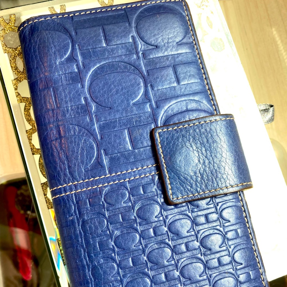 Carolina Herrera Blue Wallet